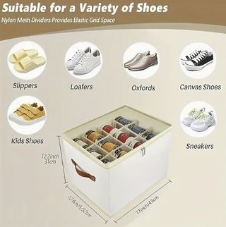 Caixa de Armazenamento Organizador Sapatos / Roupa