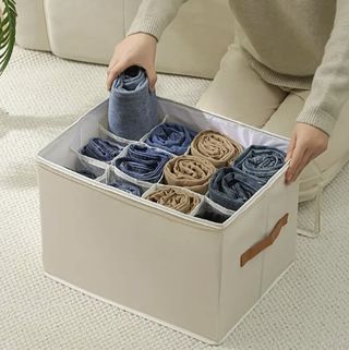 Caixa de Armazenamento Organizador Sapatos / Roupa