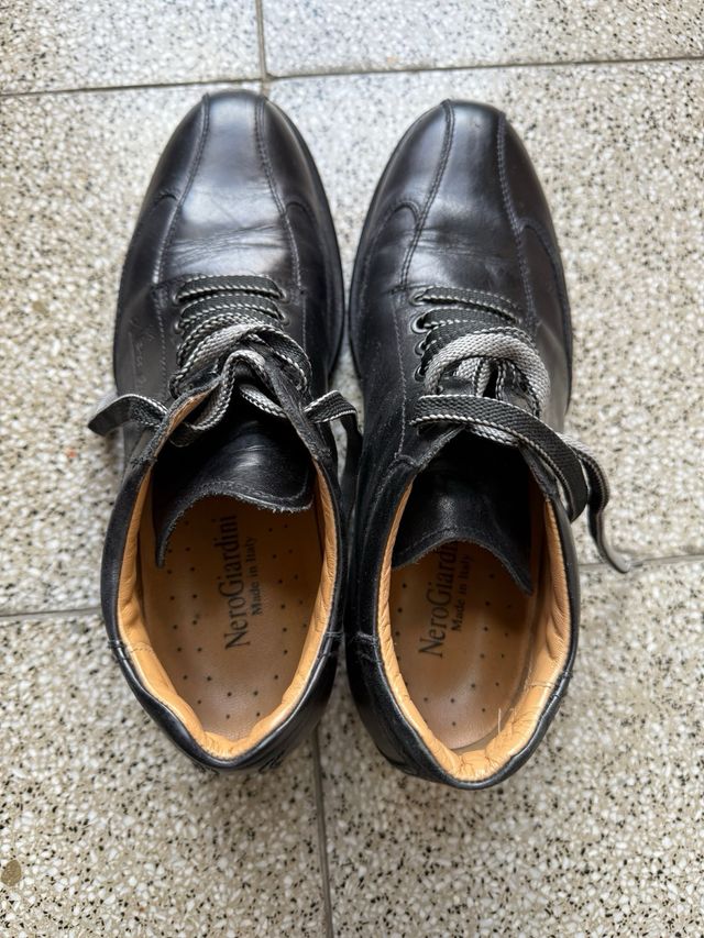 Nero Giardini chukka nere eleganti nr 40 come nuove full set
