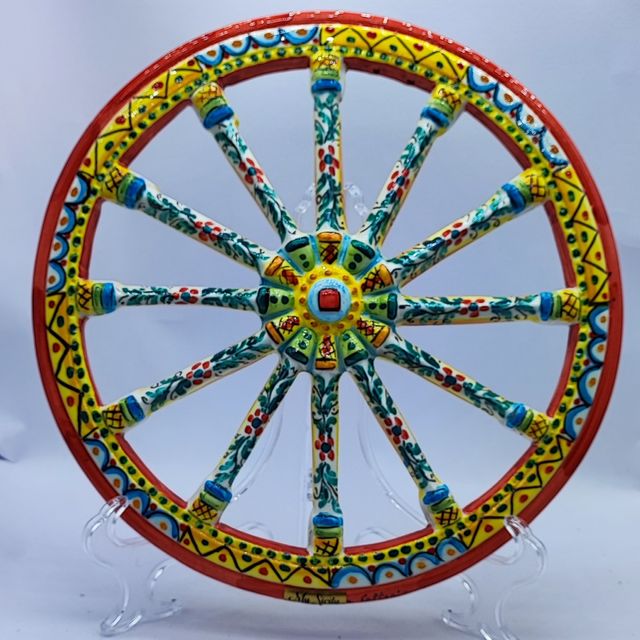 Ruota di Caltagirone carretto dia.30cm