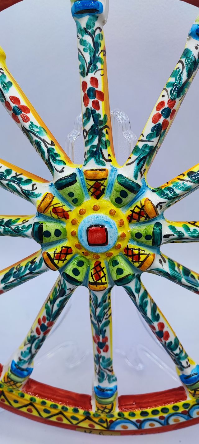 Ruota di Caltagirone carretto dia.30cm