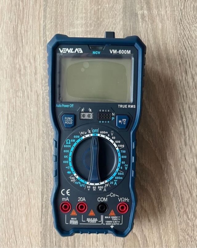 Multimetro digital VENLAB VM 600M