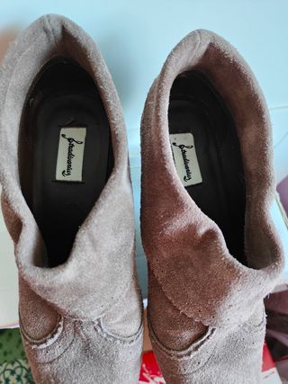 Botines ante vintage