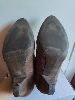 Botines ante vintage