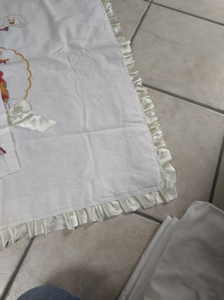 Copertina culla con federe