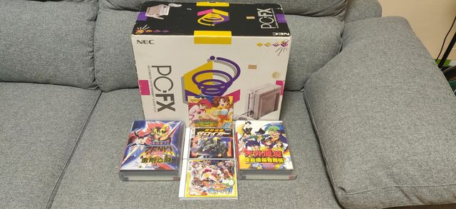 NEC PC-FX + 4 juegos RAREZA