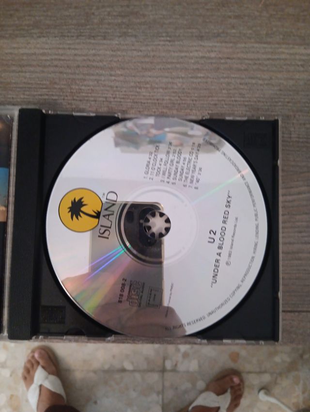 CD U2 Live - Under a Blood Red Sky