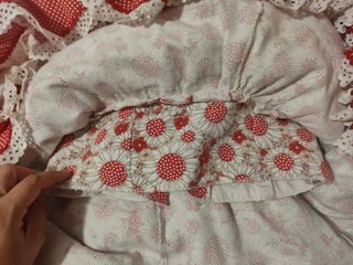 Vestido Flamenca niña rojo y blanco