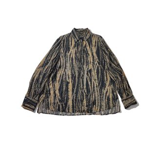 Massimo Dutti/ Camisa fluida estampada talla 42