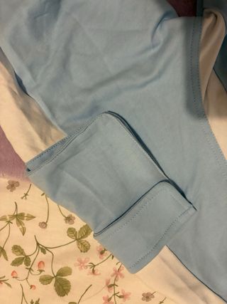 Sudadera Shein azul y blanca -  Nueva con etiqueta