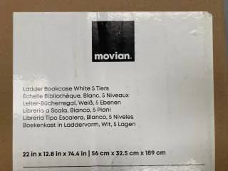 Estantería en escalera con 5 estantes