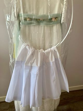 Vestido comunión niña talla 110