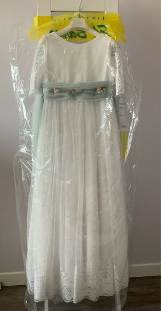 Vestido comunión niña talla 110