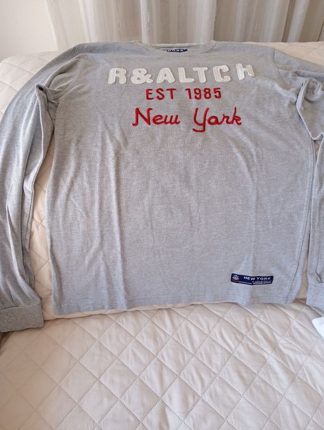 T-shirt da ragazzo colore grigio 