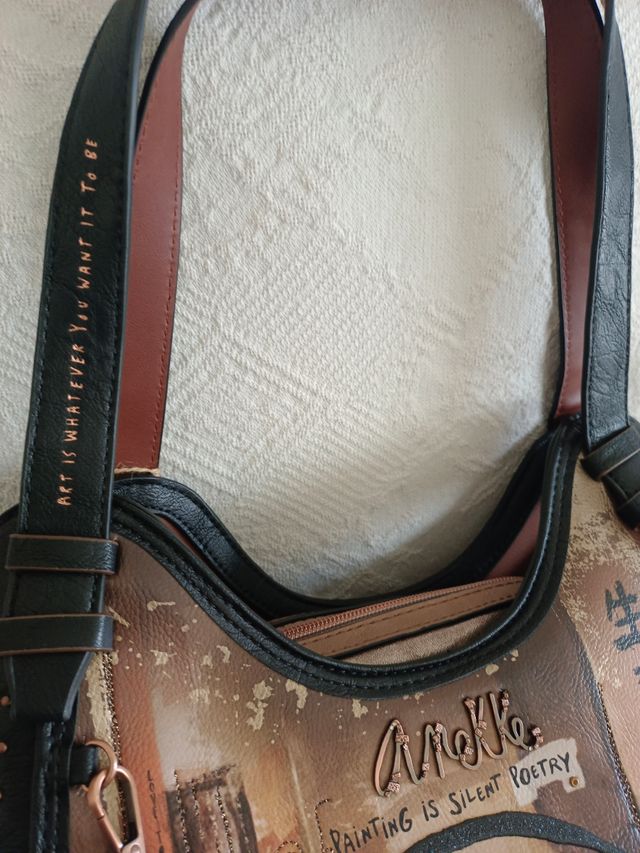 Bolso Anekke marrón-negro