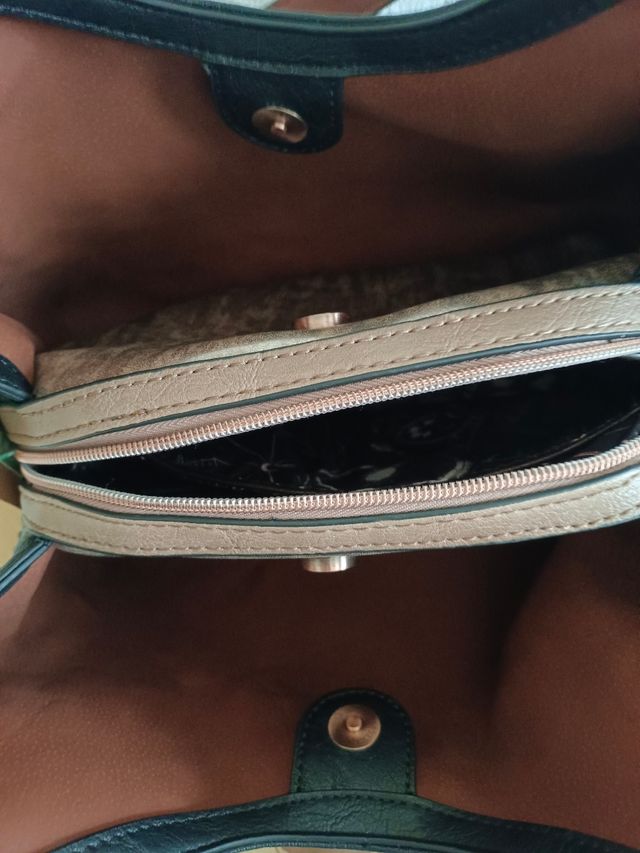 Bolso Anekke marrón-negro