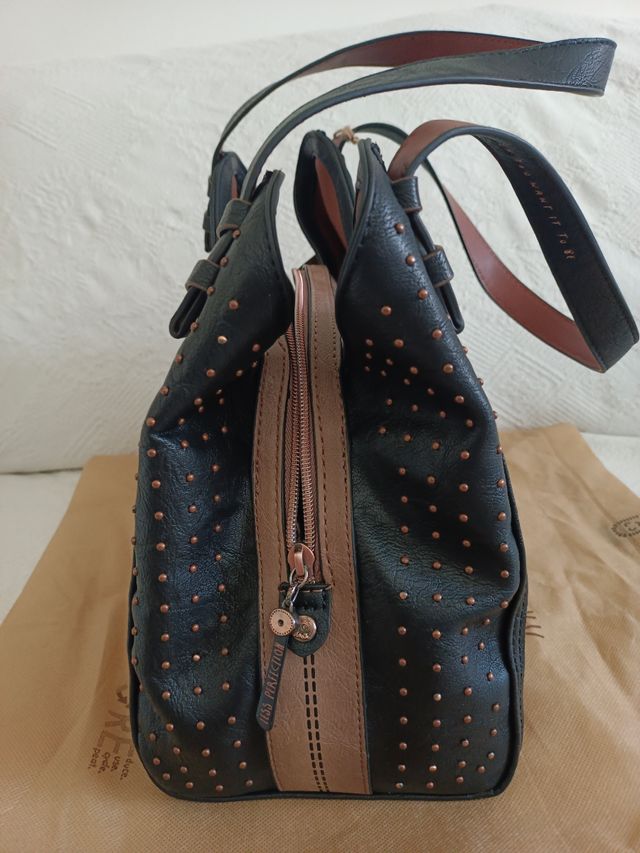 Bolso Anekke marrón-negro