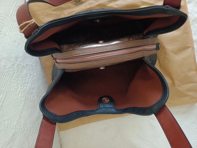 Bolso Anekke marrón-negro