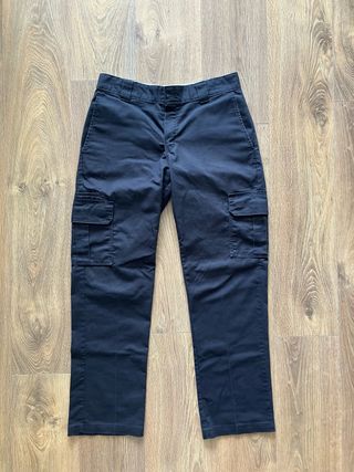 Dickies Black Cargo Pants Utility Workwear
