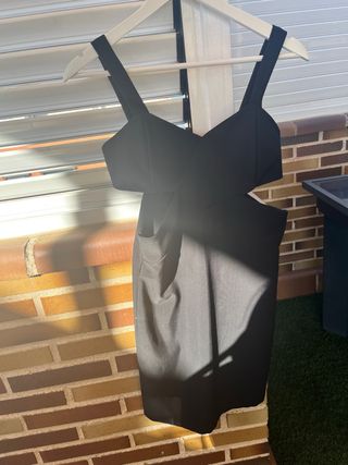 Vestido negro fiesta - Talla S