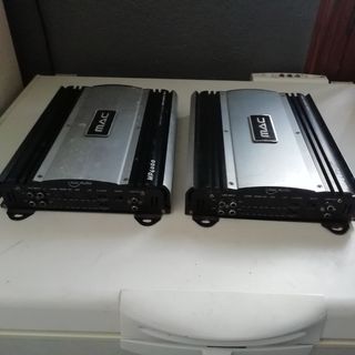 2 Amplificadores MAC Audio MP4000 - 1000W