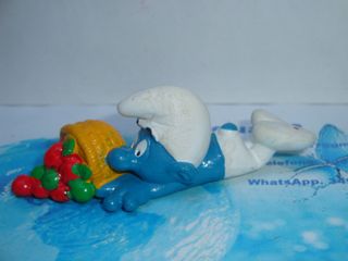 Puffi Puffo Cestino di frutta Caduto 20161 Clumsy