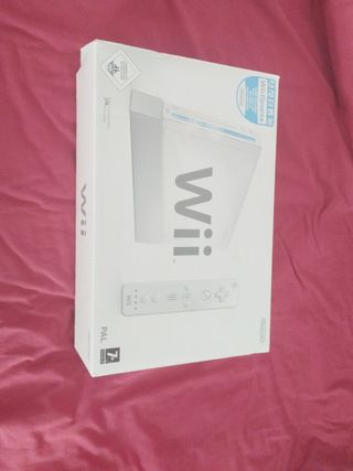 Wii blanca + 5 juegos