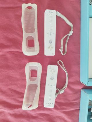 Wii blanca + 5 juegos