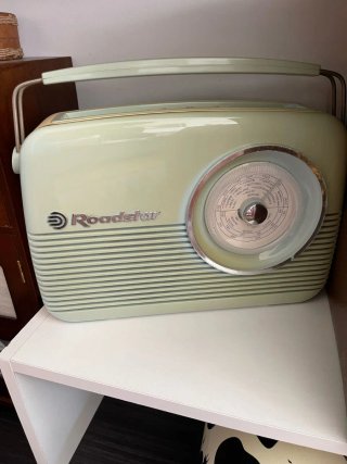 Radio Vintage Roadstar verde
