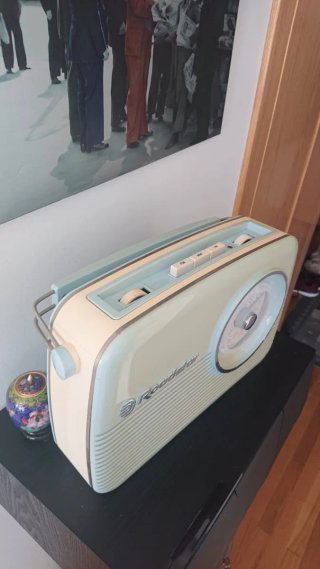 Radio Vintage Roadstar verde