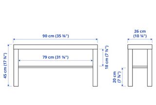 Mesa TV Ikea blanca - Auxiliar