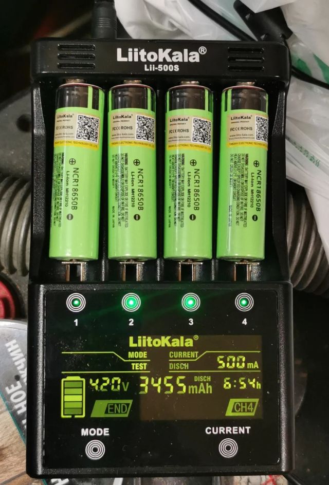 1 PILA BATERIA LITIO 18650 3400MAH CAPACIDAD