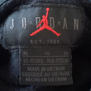 Sudadera Nike Air Jordan para 13-15 años