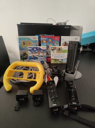 Consola Wii + mando extra - juegos