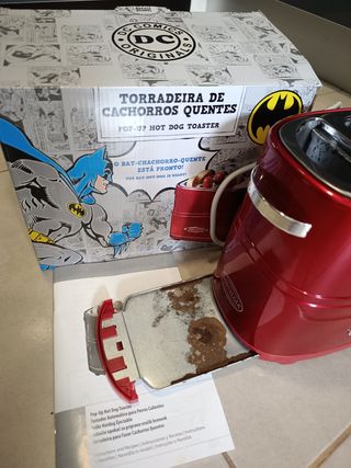 Torradeira de Cachorros Quentes Batman