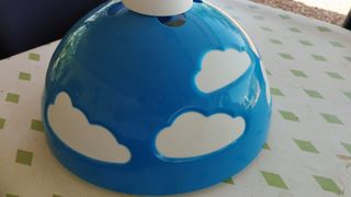Lampara infantil Ikea nubes