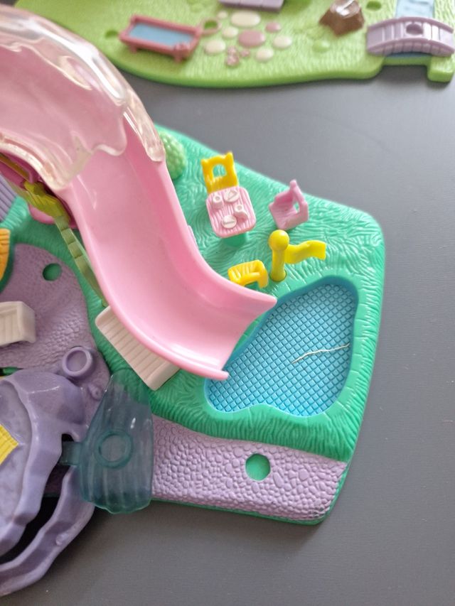 Polly Pocket, scivolo, parco divertimenti