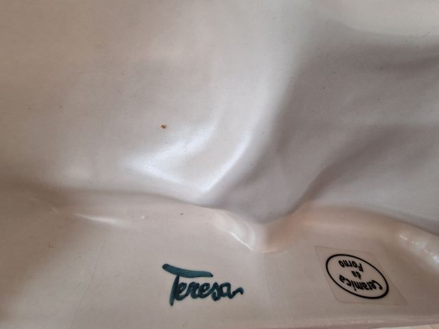 Coniglietto da parete in ceramica