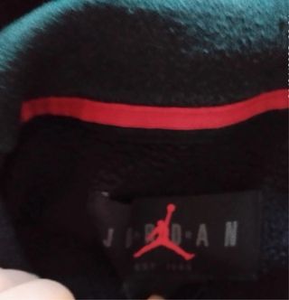 Sudadera Jordan negra talla m