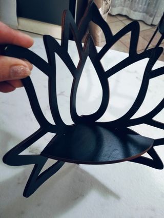 Mensola a muro fiore loto