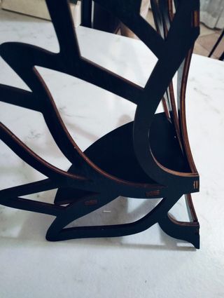 Mensola a muro fiore loto