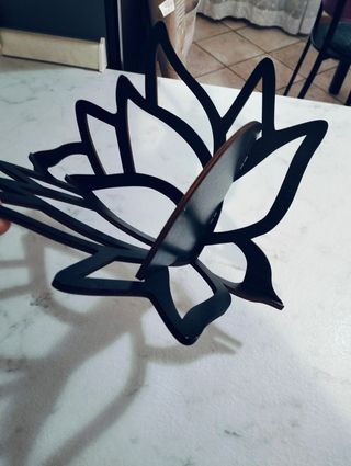 Mensola a muro fiore loto