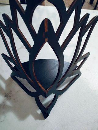 Mensola a muro fiore loto