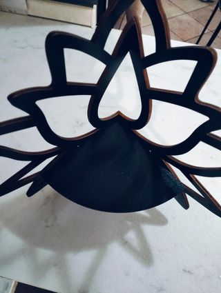 Mensola a muro fiore loto