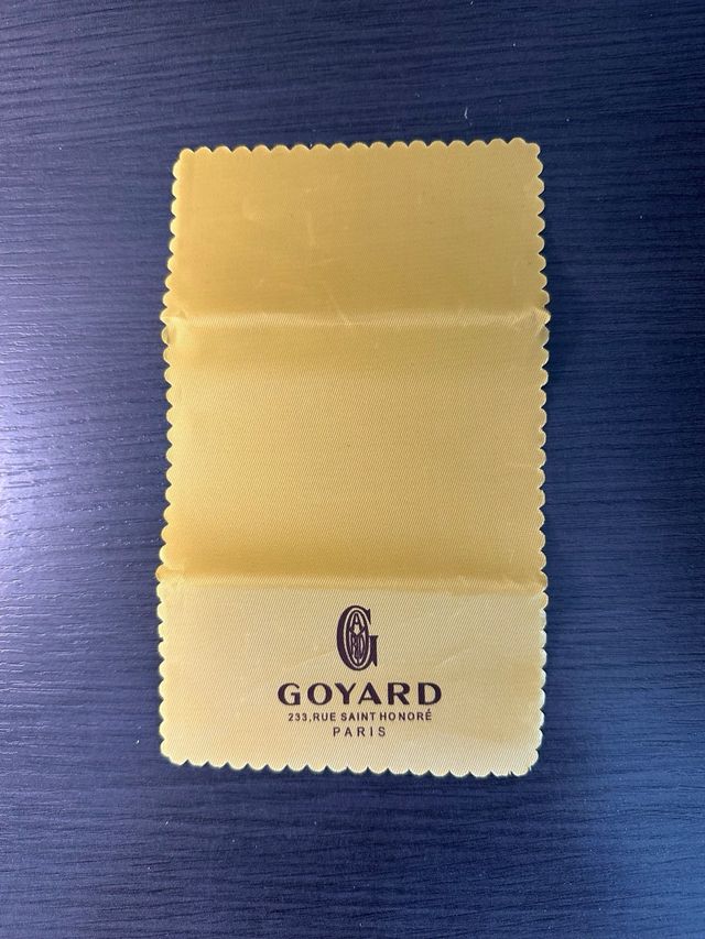 Tarjetero Goyard Azul Marino