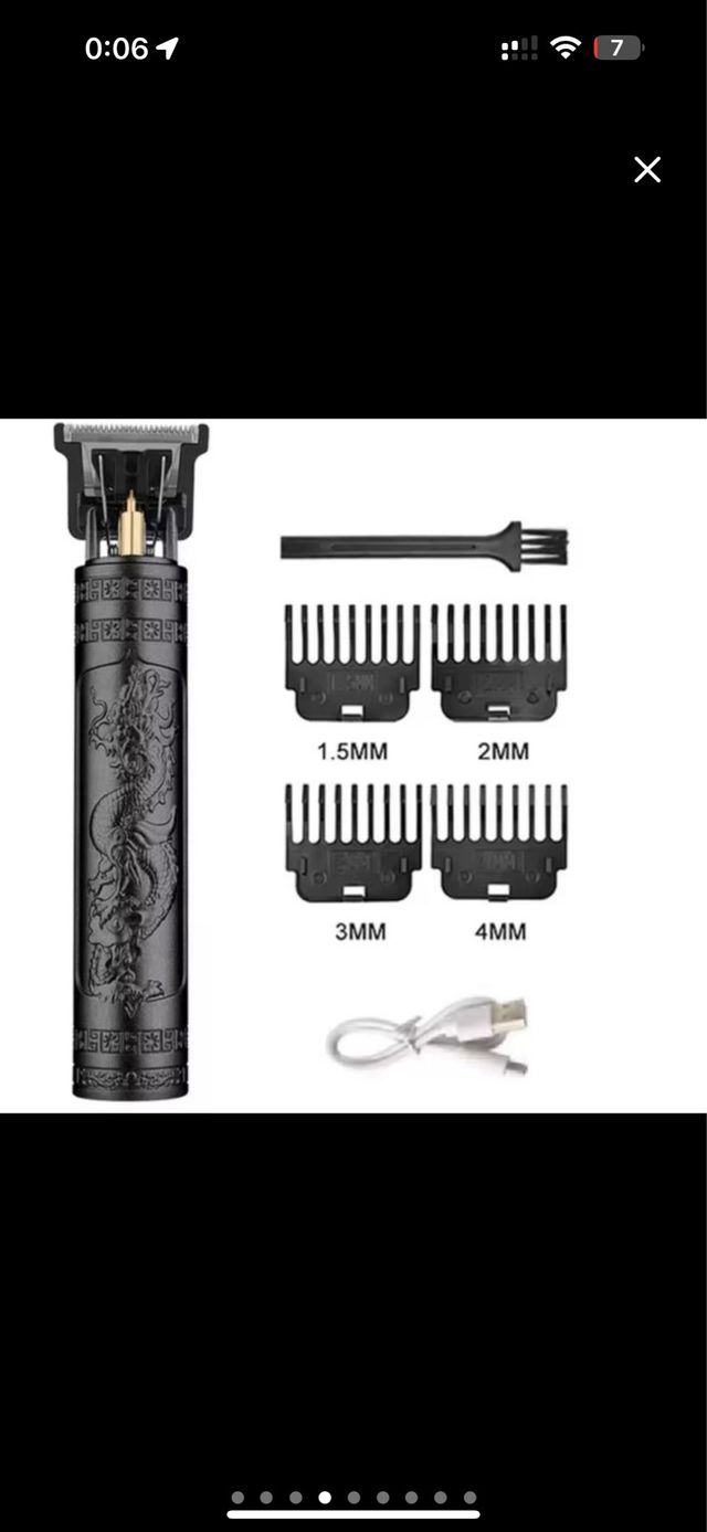 Maquinilla recorta barba