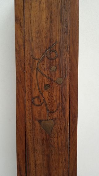 Estuche madera vintage