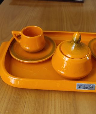Caffè vintage anni '70 - Arancione