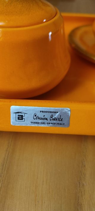 Caffè vintage anni '70 - Arancione