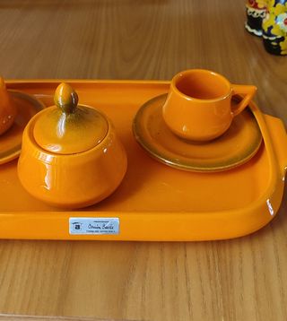 Caffè vintage anni '70 - Arancione